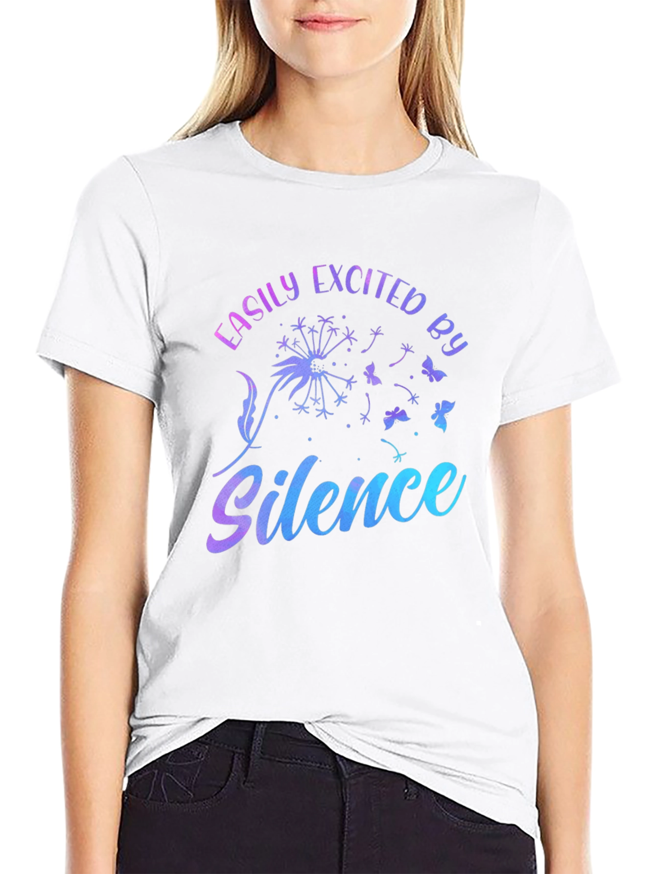 Easily Excited by Silence T-Shirt