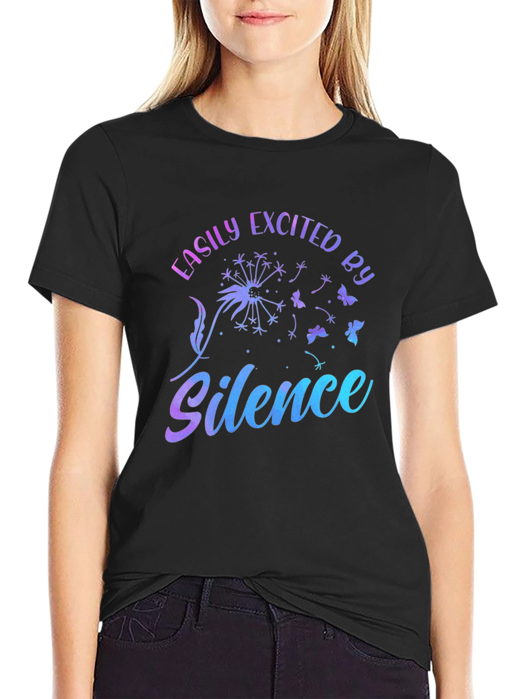 Easily Excited by Silence T-Shirt