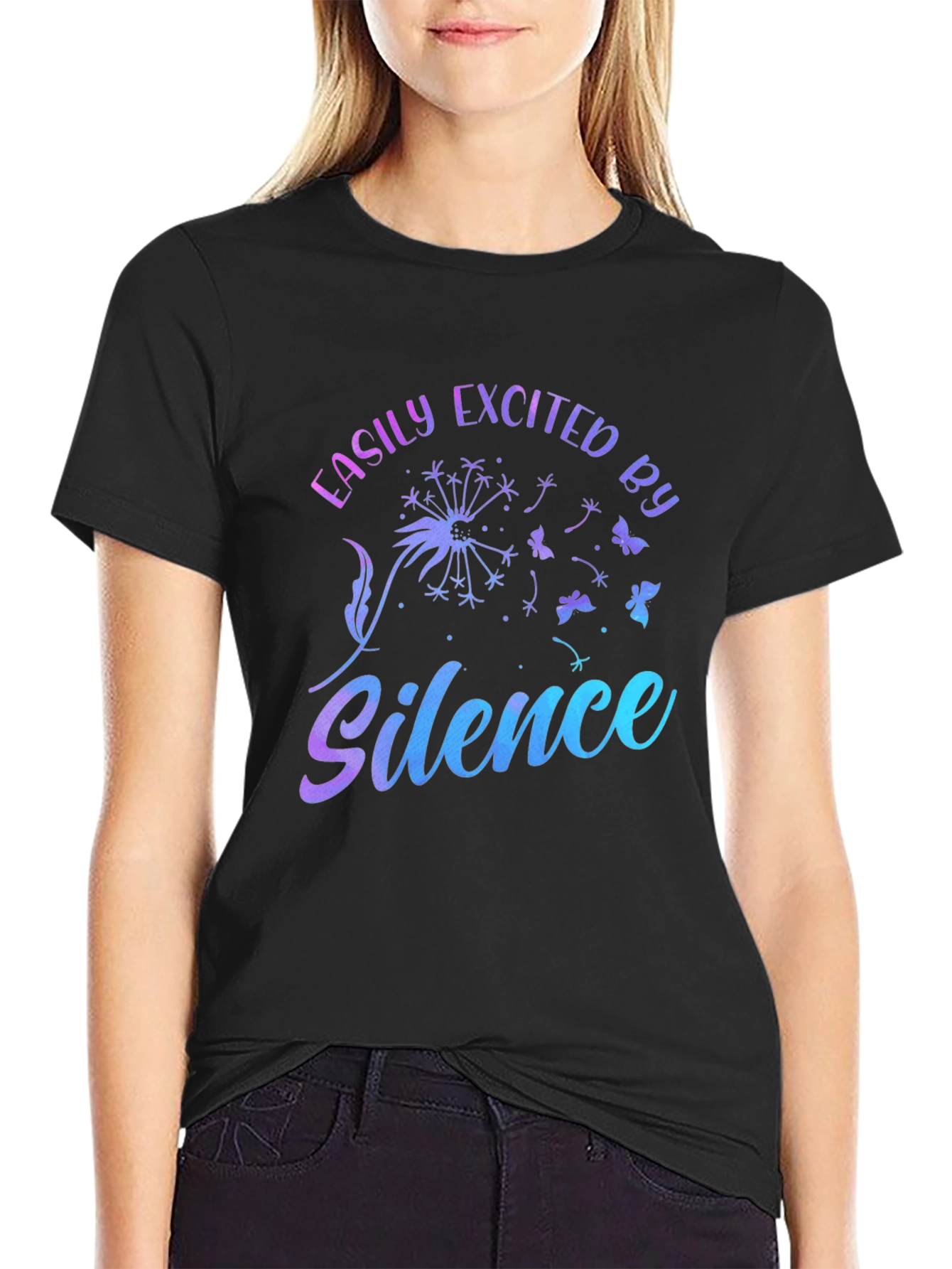 Easily Excited by Silence T-Shirt
