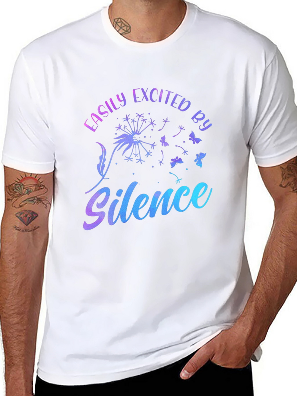 Easily Excited by Silence T-Shirt