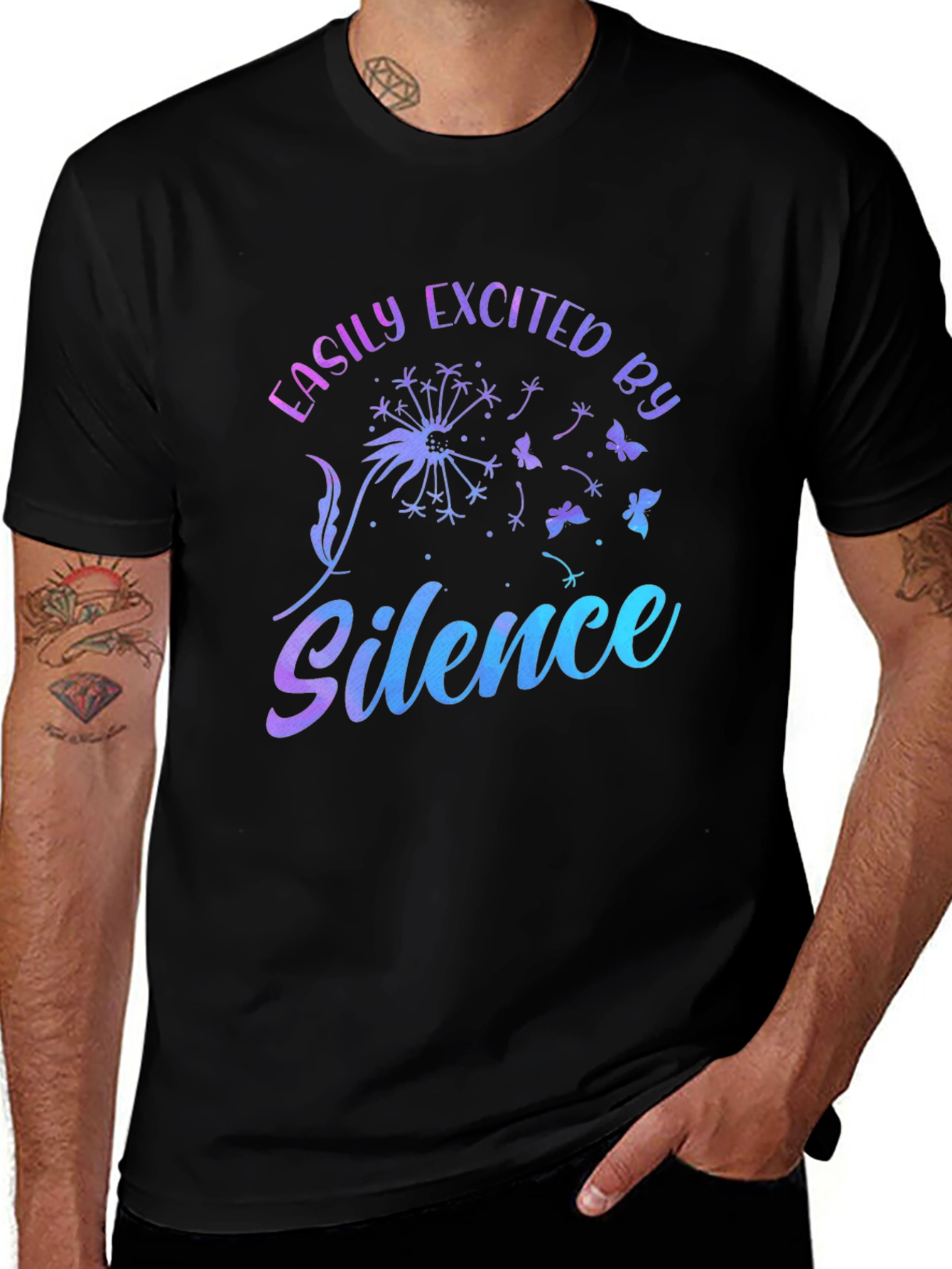 Easily Excited by Silence T-Shirt
