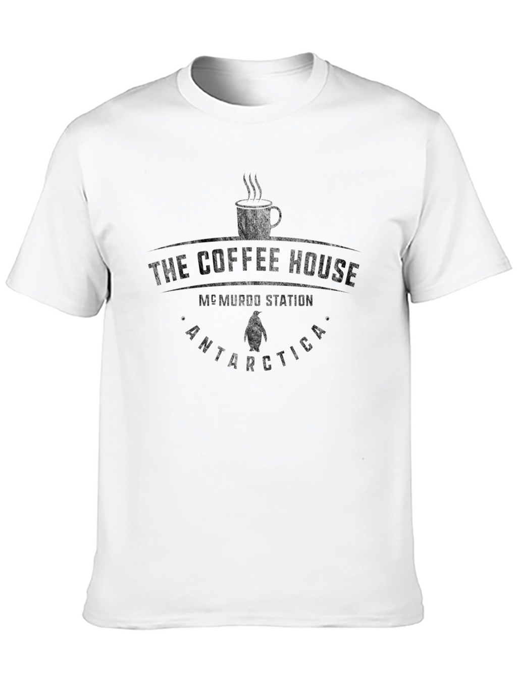 Coffee House McMurdo Station Antarctica T-Shirt