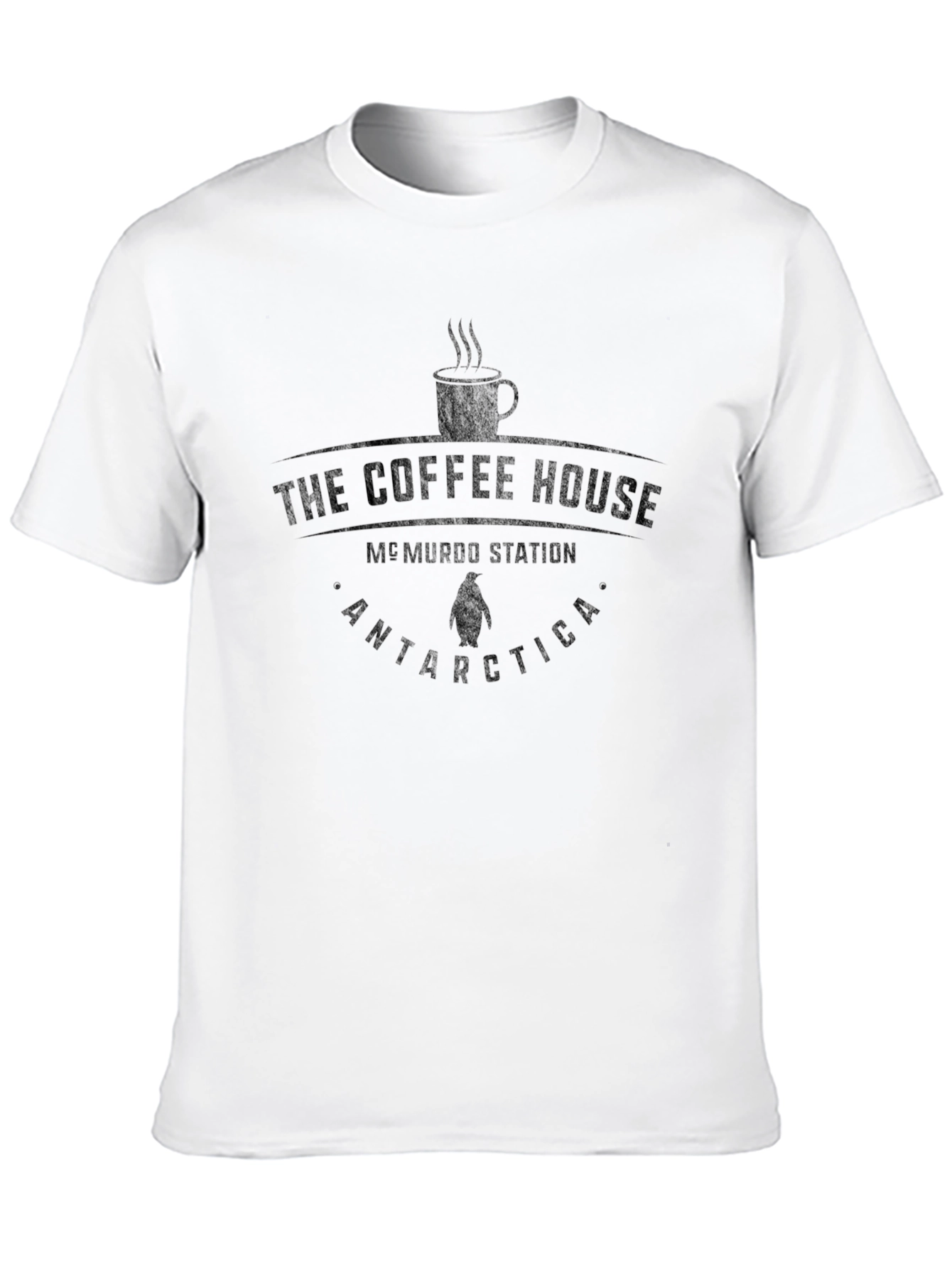 Coffee House McMurdo Station Antarctica T-Shirt