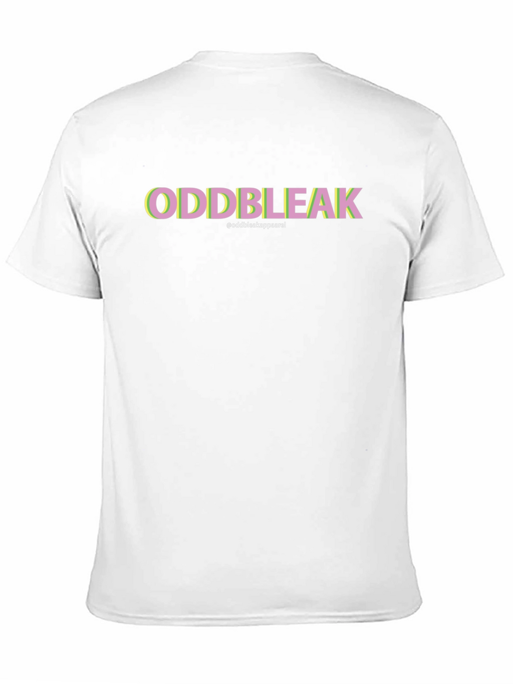 Oddbleak Graphic Tee - Black Cotton Blend