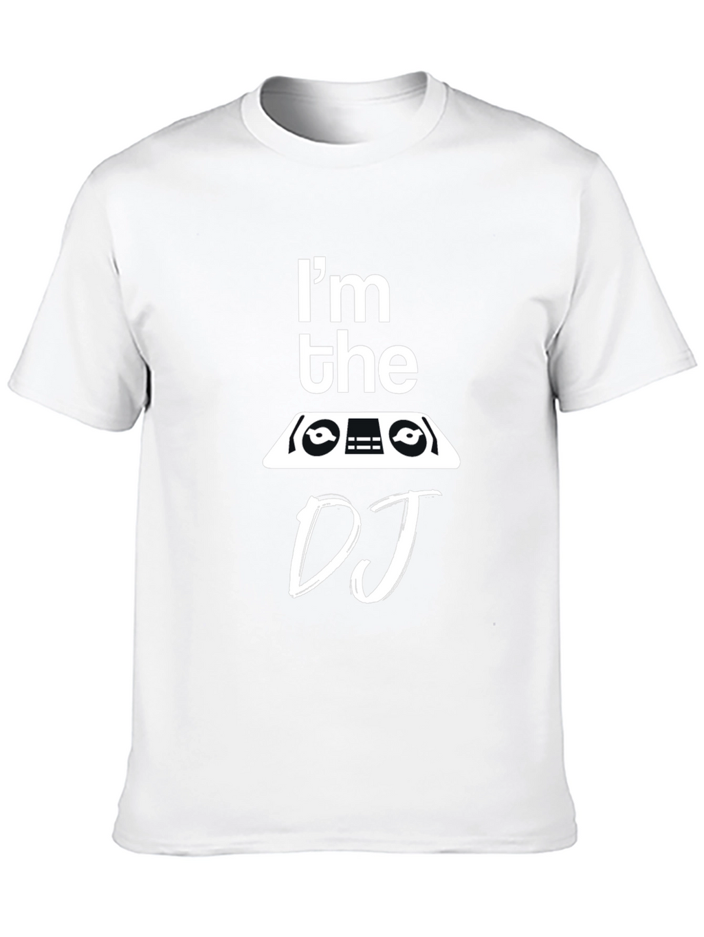Im the DJ Black Graphic Tee Shirt