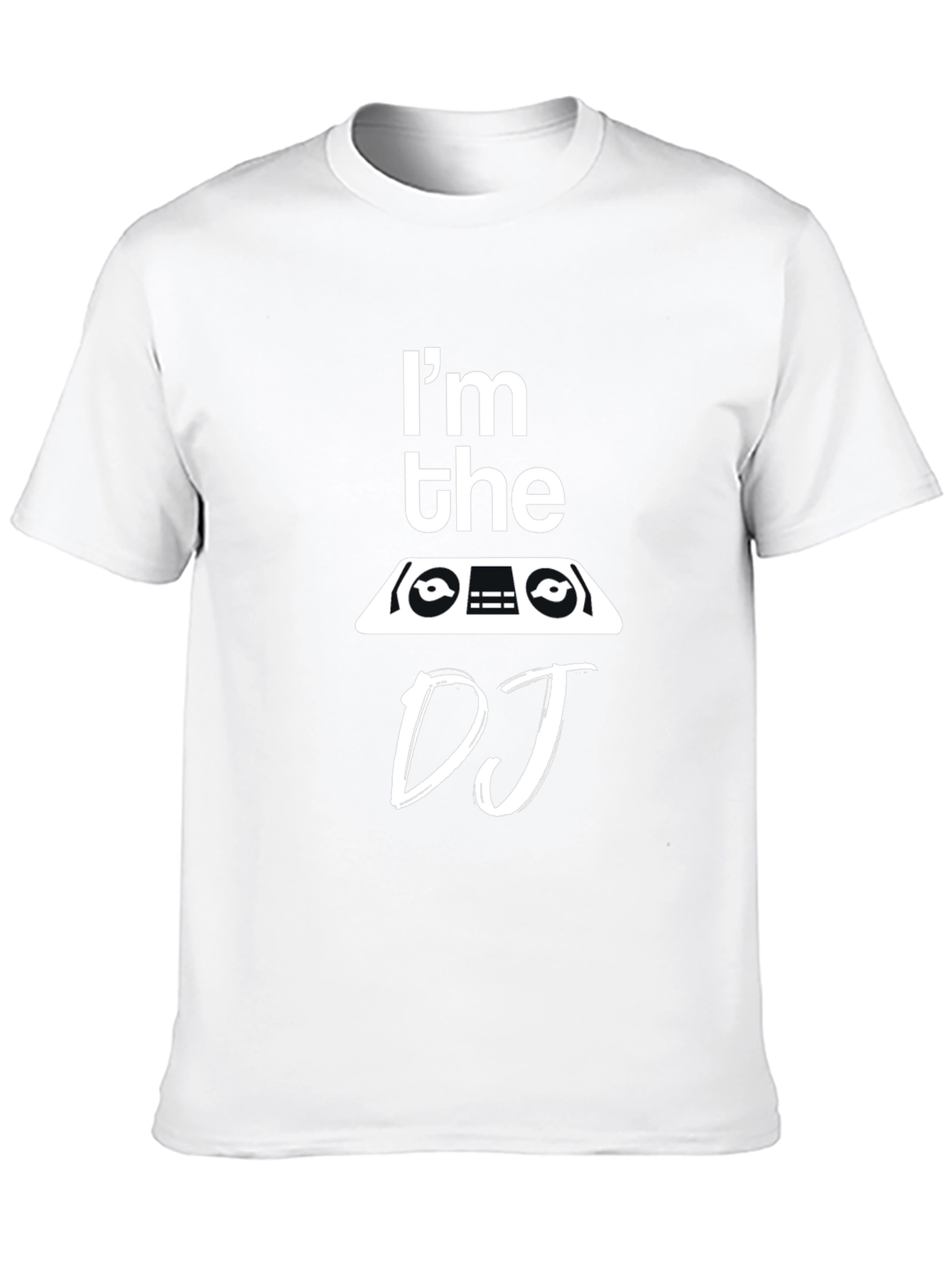 Im the DJ Black Graphic Tee Shirt