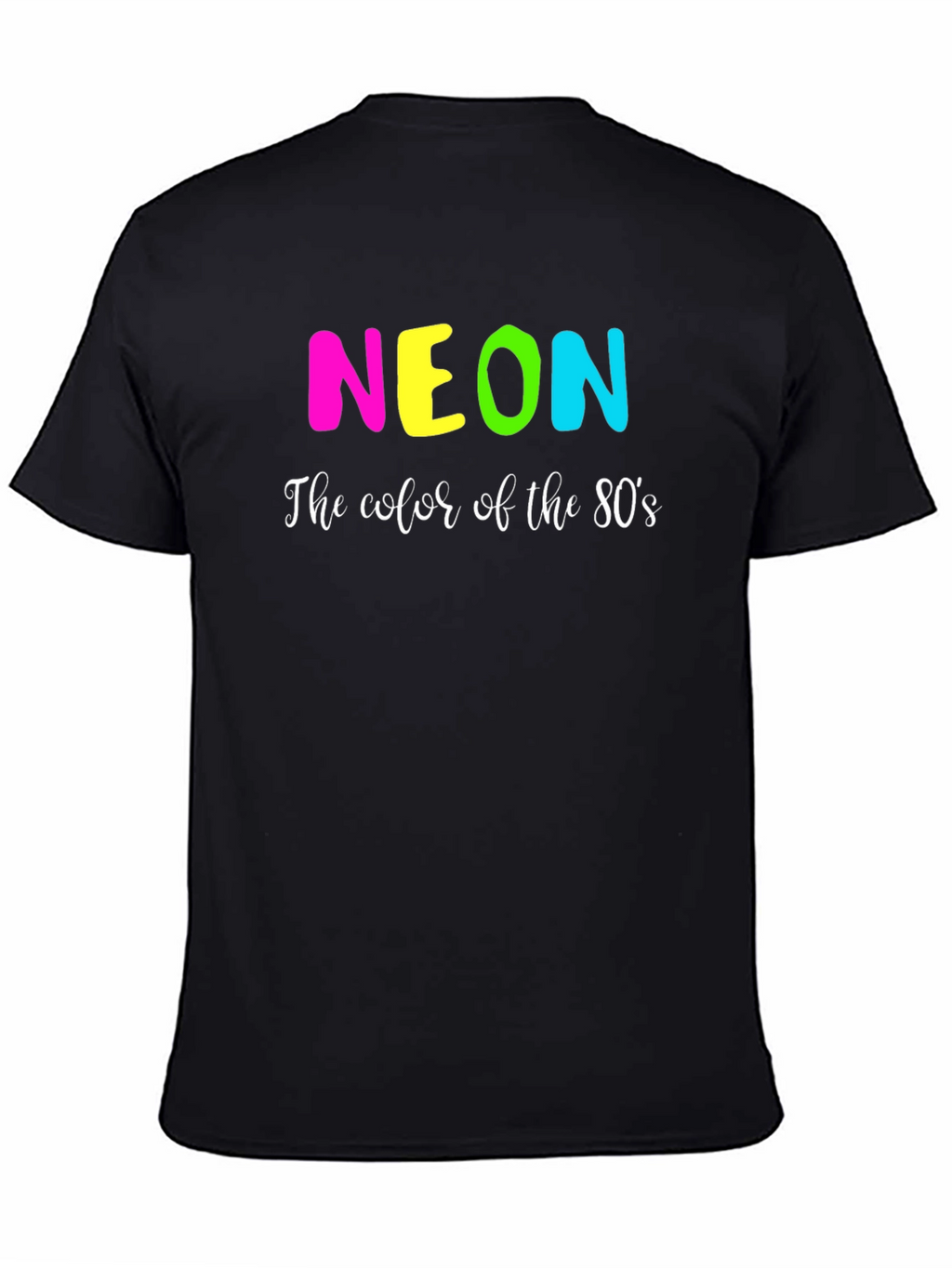 Neon 80s Graphic Tee - Retro Style