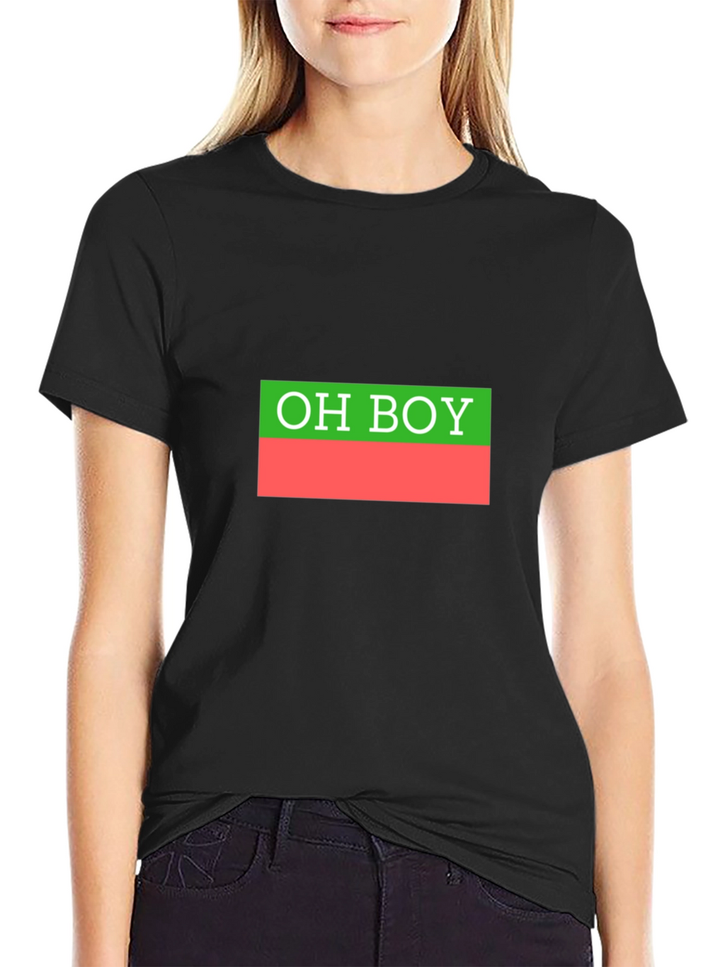 OH BOY Graphic T-Shirt - Retro Style
