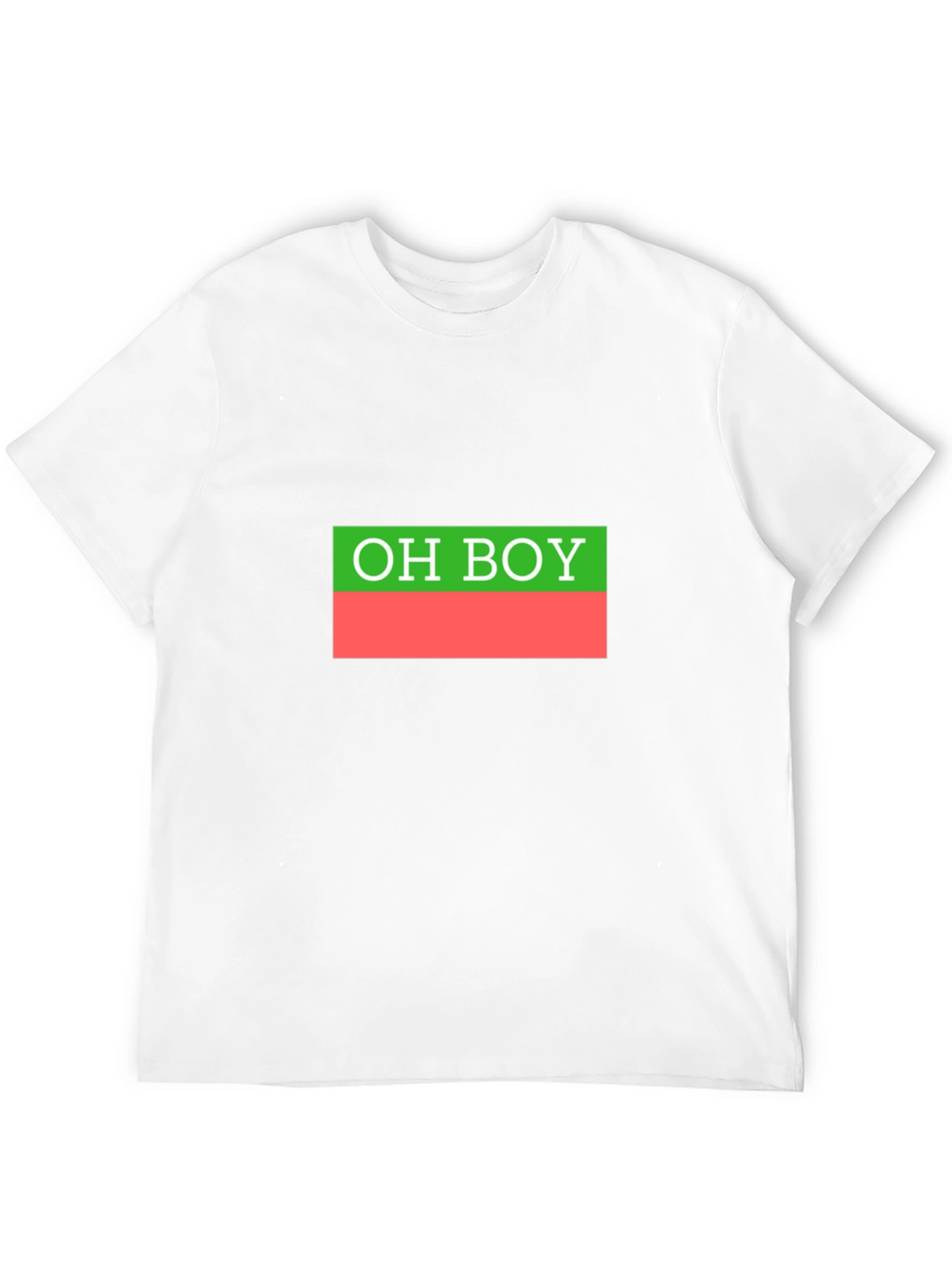 OH BOY Graphic T-Shirt - Retro Style