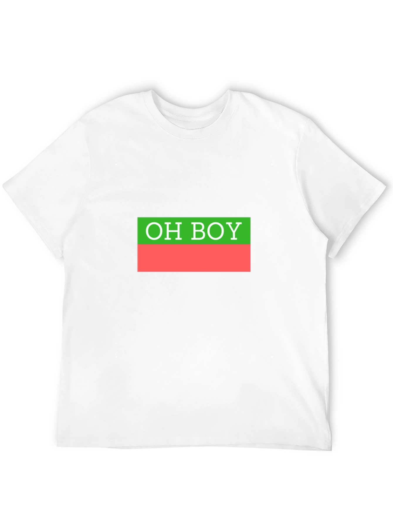 OH BOY Graphic T-Shirt - Retro Style