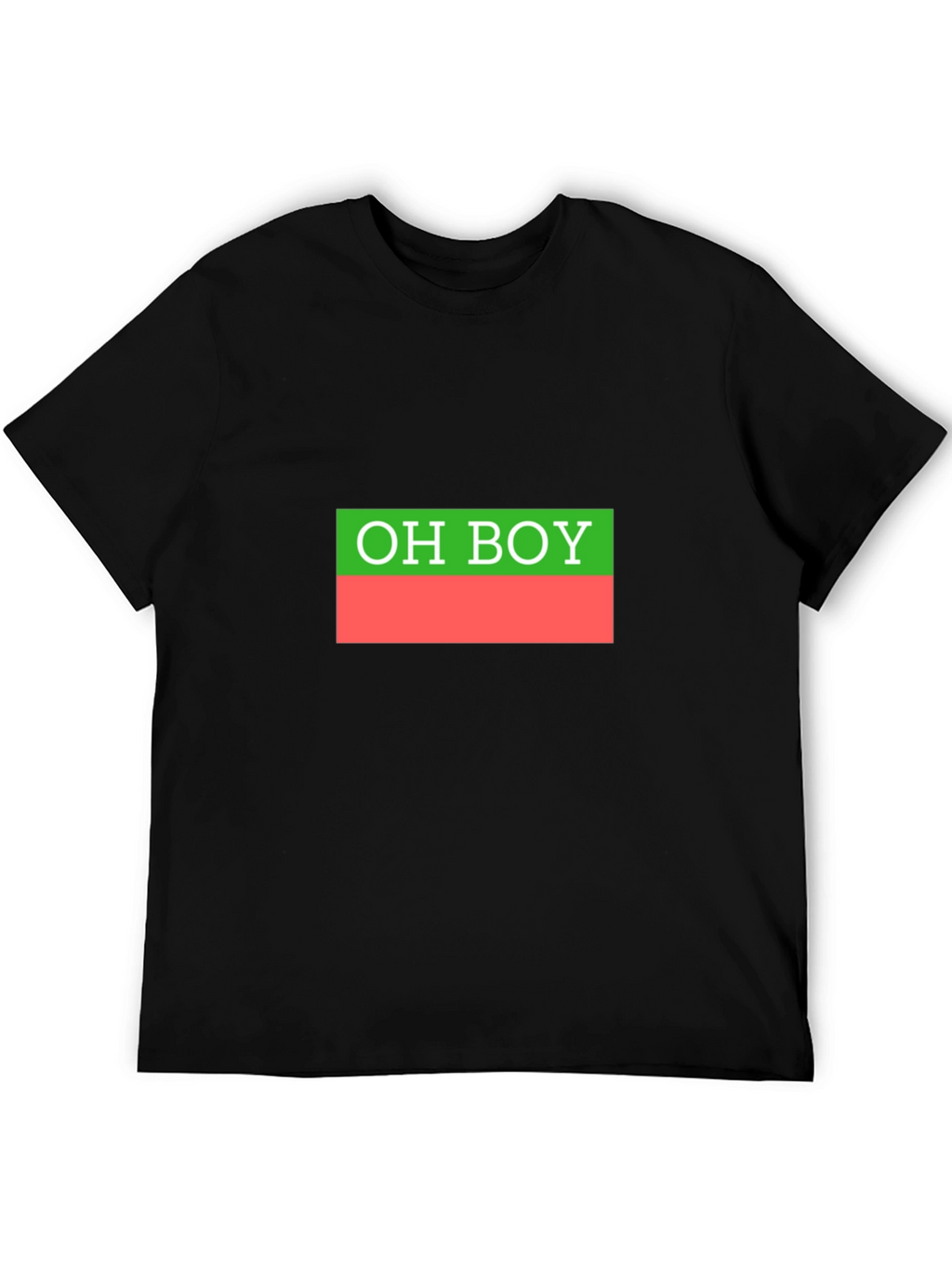 OH BOY Graphic T-Shirt - Retro Style