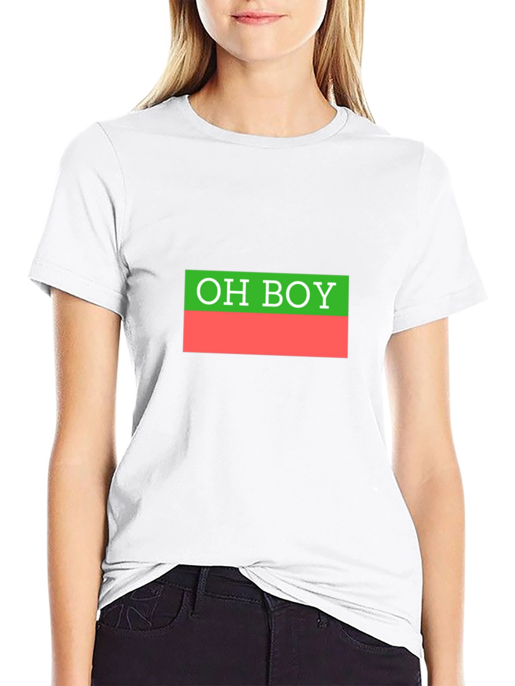 OH BOY Graphic T-Shirt - Retro Style