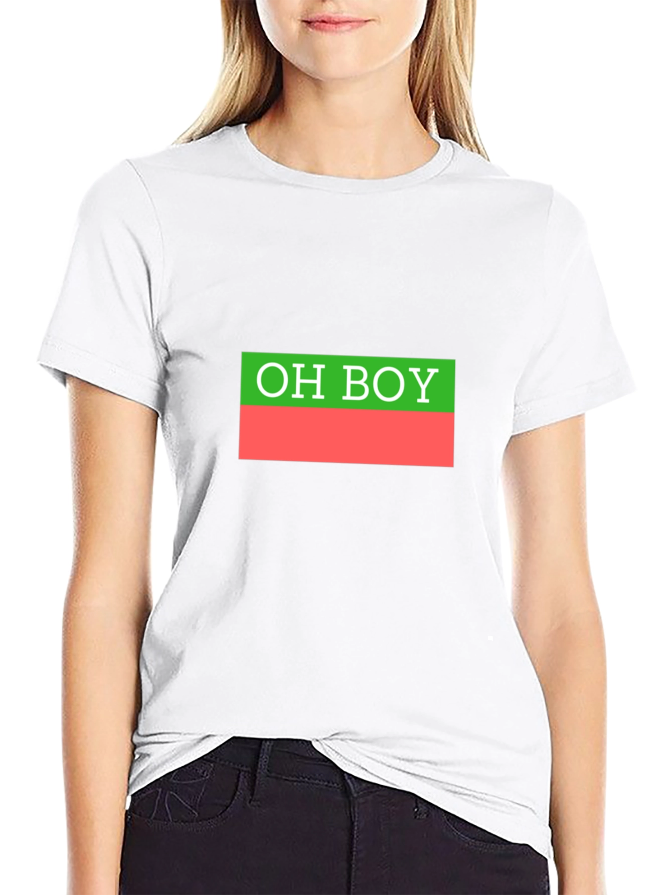 OH BOY Graphic T-Shirt - Retro Style