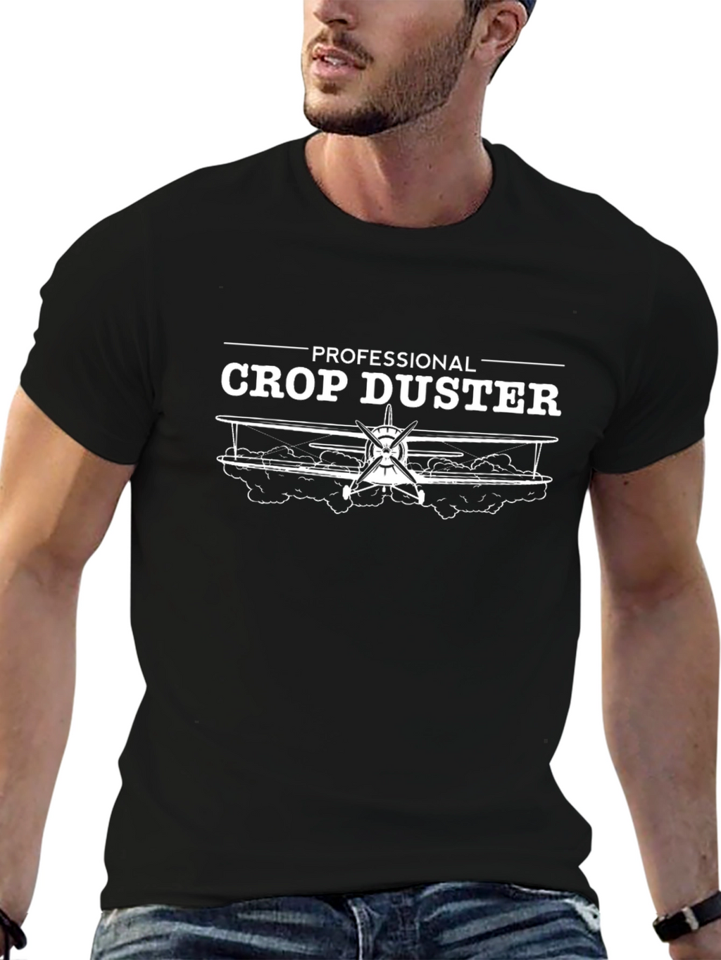 Professional Crop Duster T-Shirt - Aviation Tee