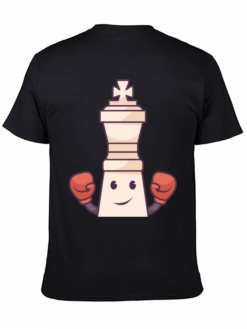Funny Chess King Boxing T-Shirt - Checkmate Style!