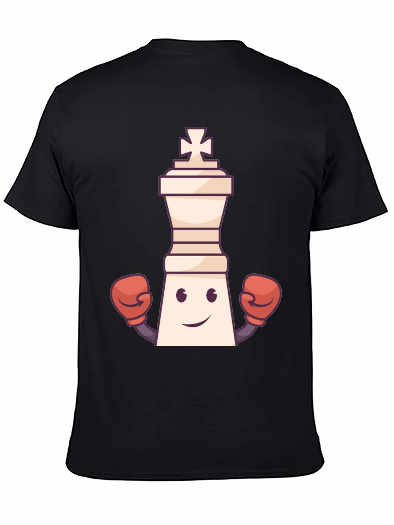 Funny Chess King Boxing T-Shirt - Checkmate Style!