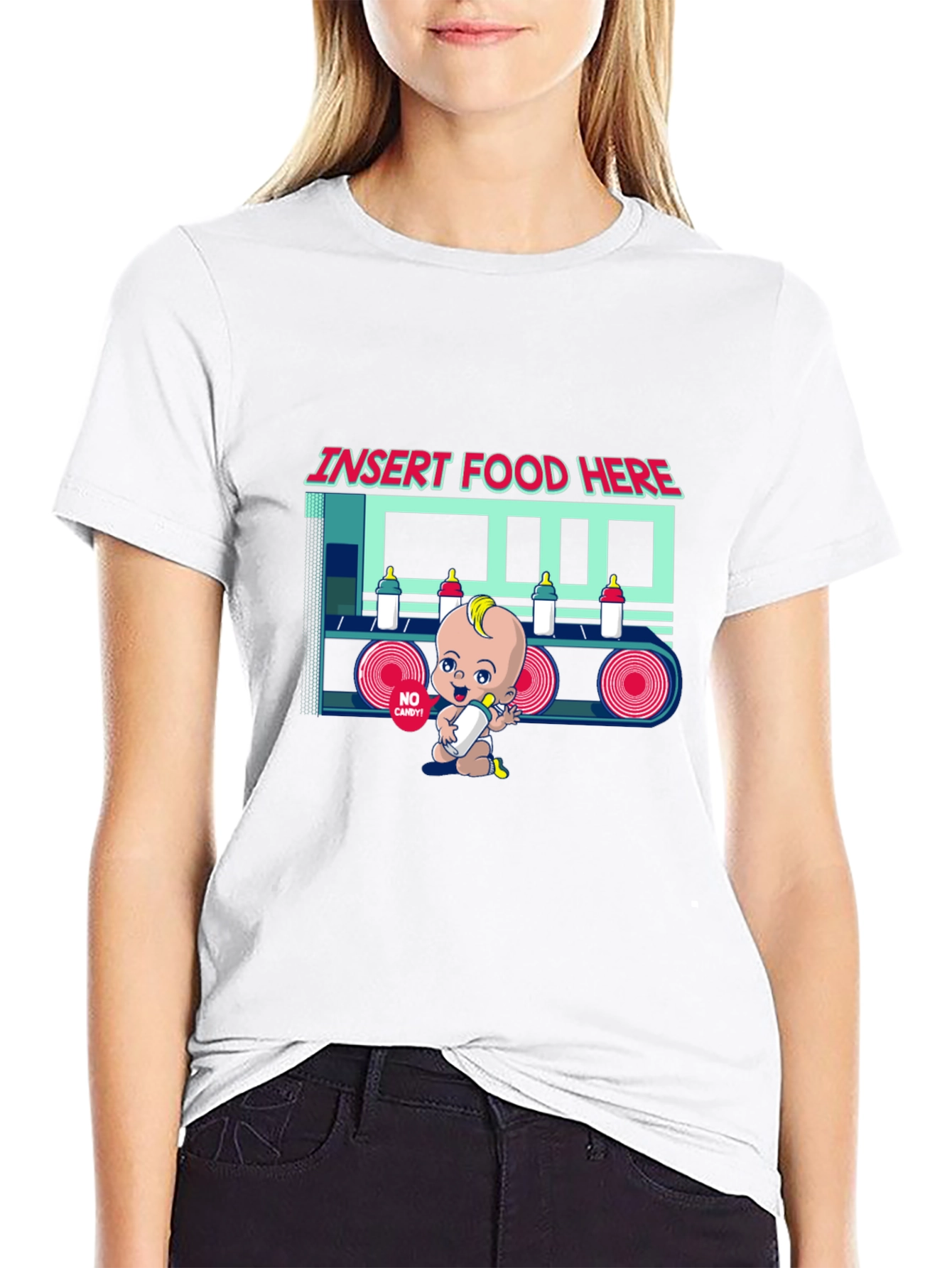 Insert Food Here Baby Graphic Tee
