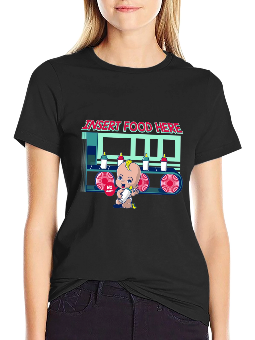 Insert Food Here Baby Graphic Tee