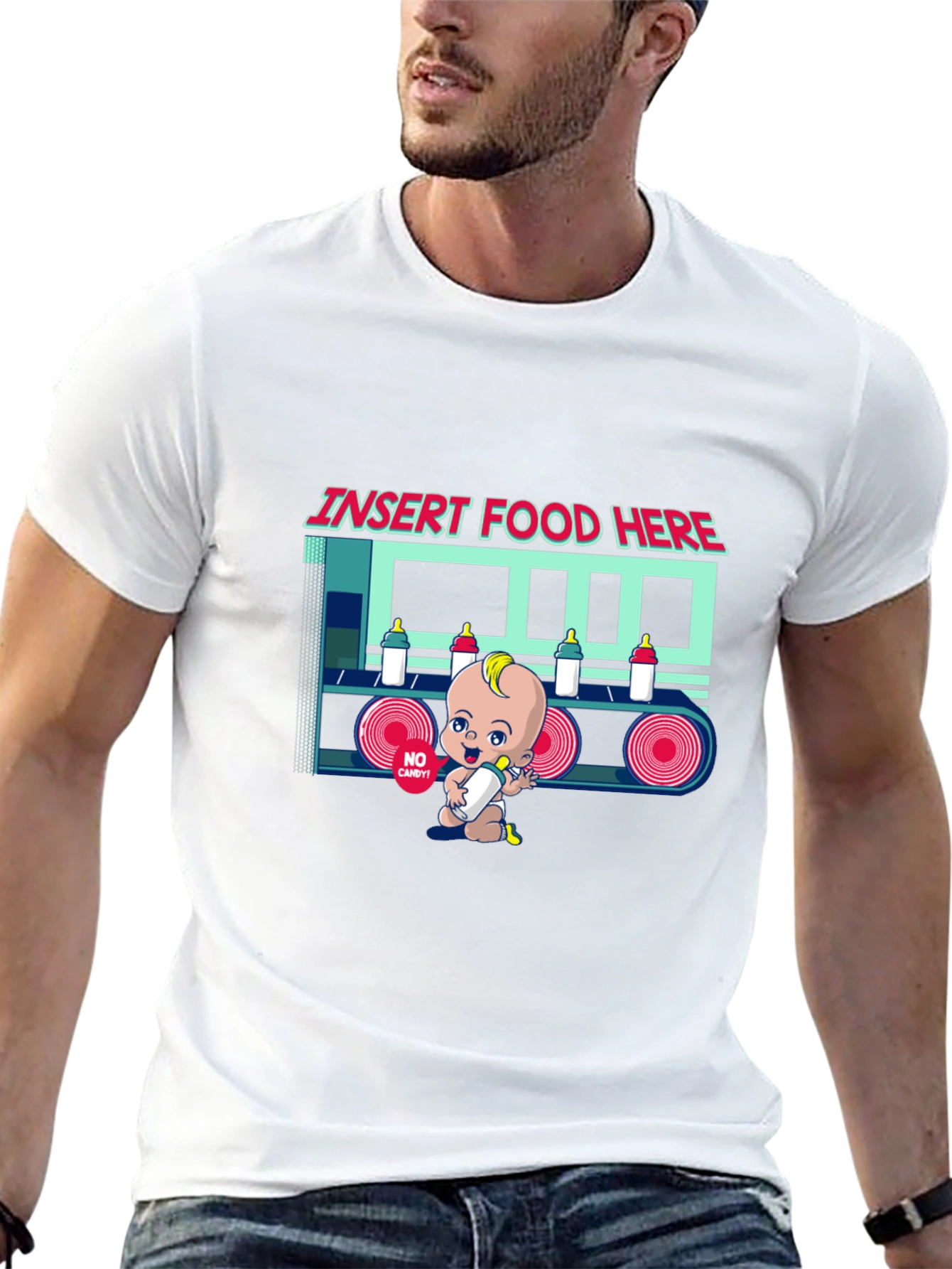 Insert Food Here Baby Graphic Tee