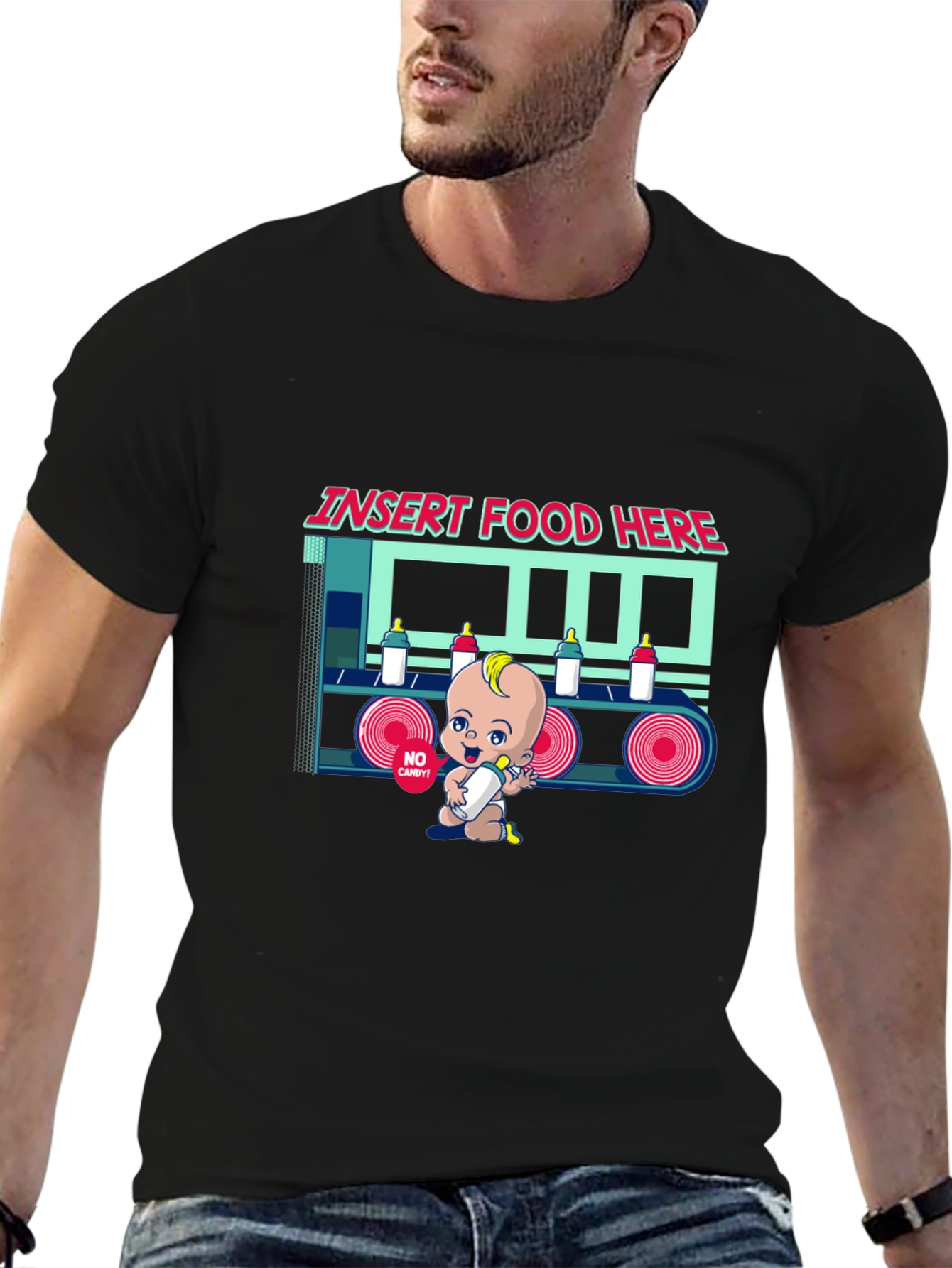 Insert Food Here Baby Graphic Tee