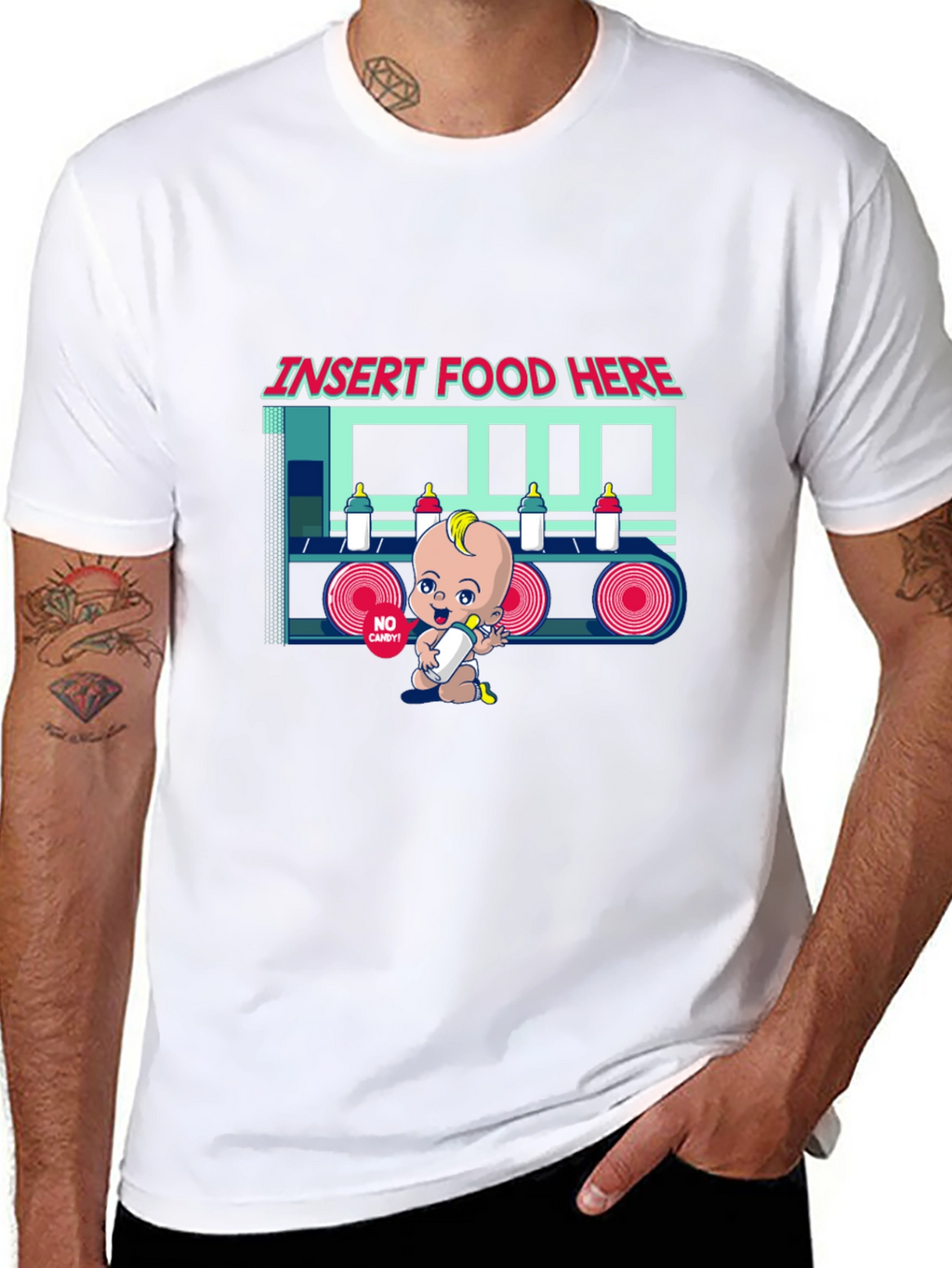 Insert Food Here Baby Graphic Tee