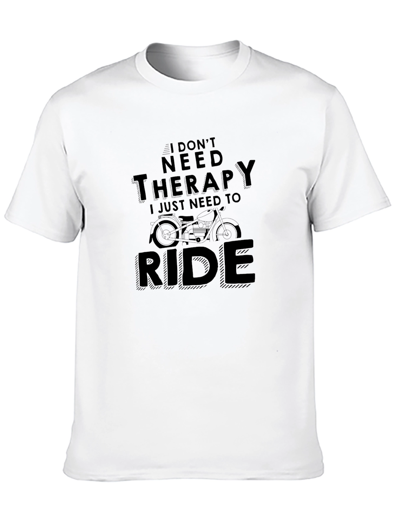 Therapy Ride T-Shirt - Biker Motivation