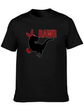 Rawr Dinosaur T-Shirt - Black