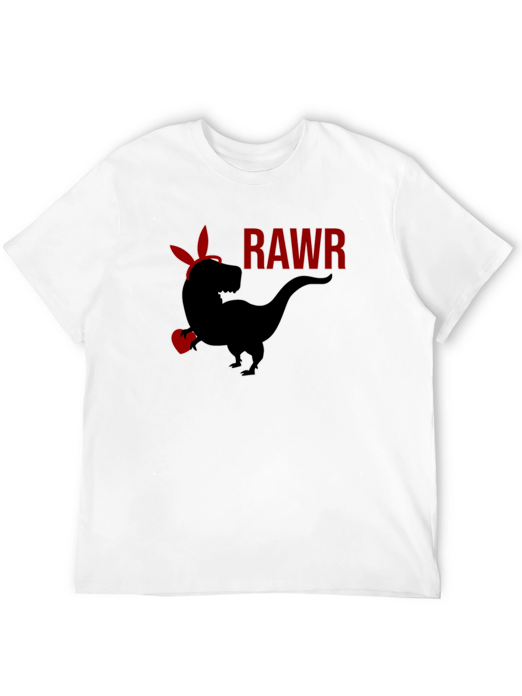 Rawr Dinosaur T-Shirt - Black