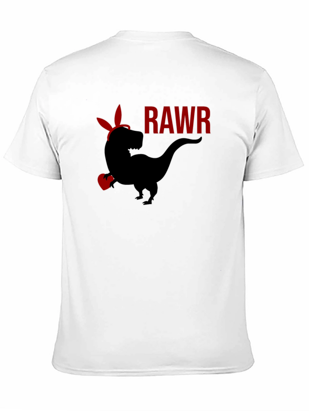 Rawr Dinosaur T-Shirt - Black