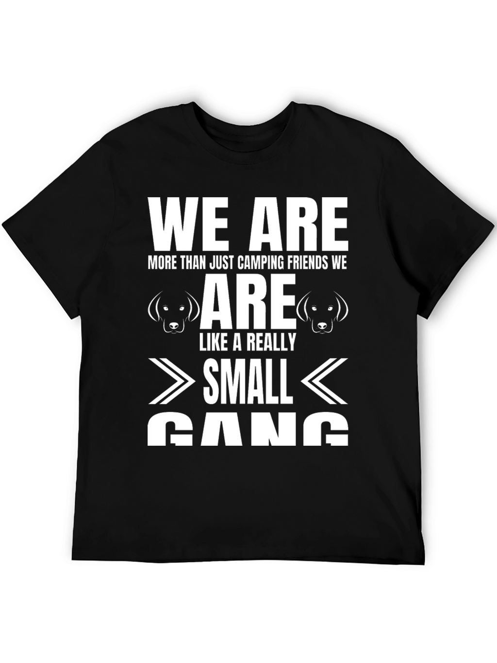Camping Friends Small Gang Graphic Tee