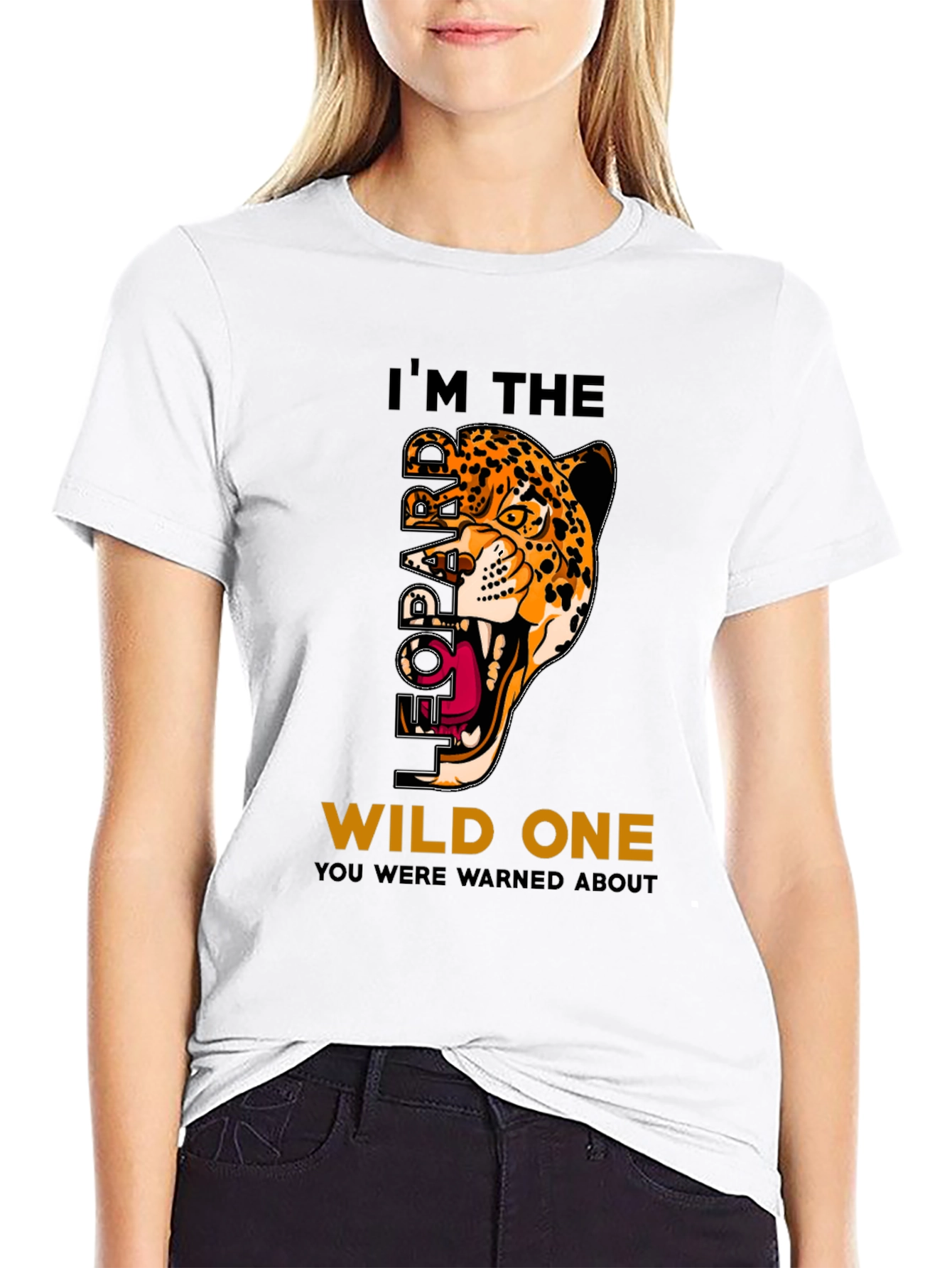 Im the Leopard Wild One Graphic T-Shirt