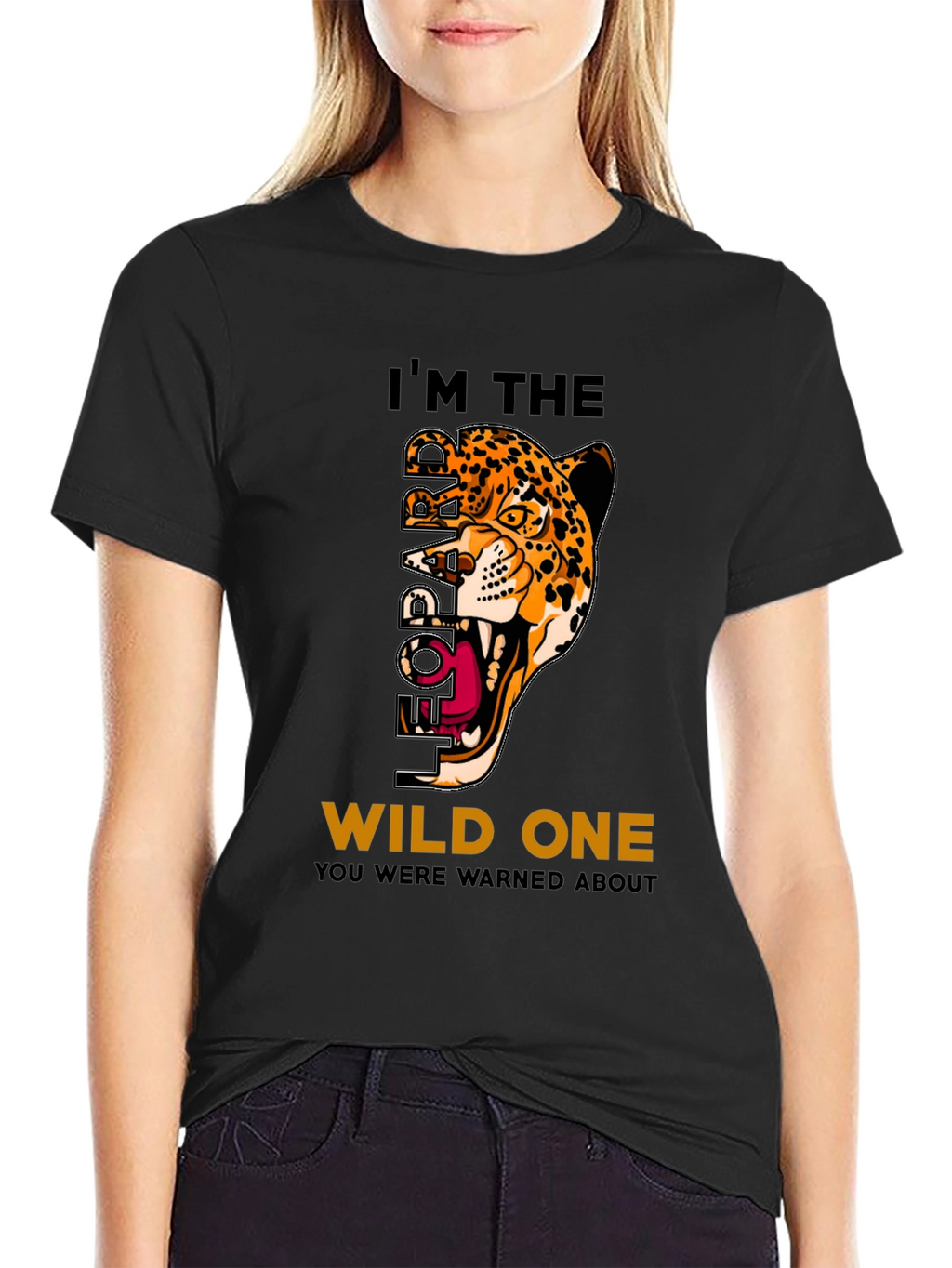 Im the Leopard Wild One Graphic T-Shirt