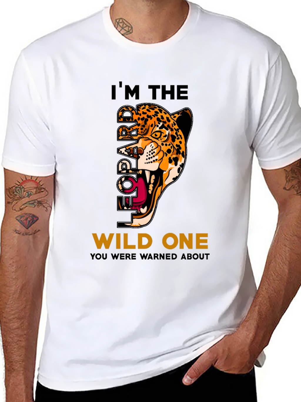Im the Leopard Wild One Graphic T-Shirt