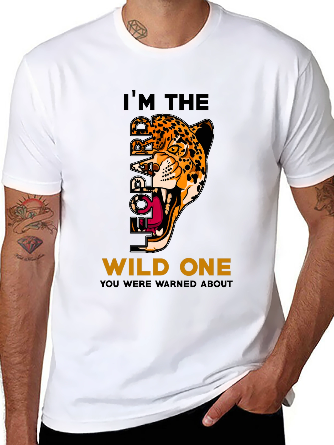 Im the Leopard Wild One Graphic T-Shirt