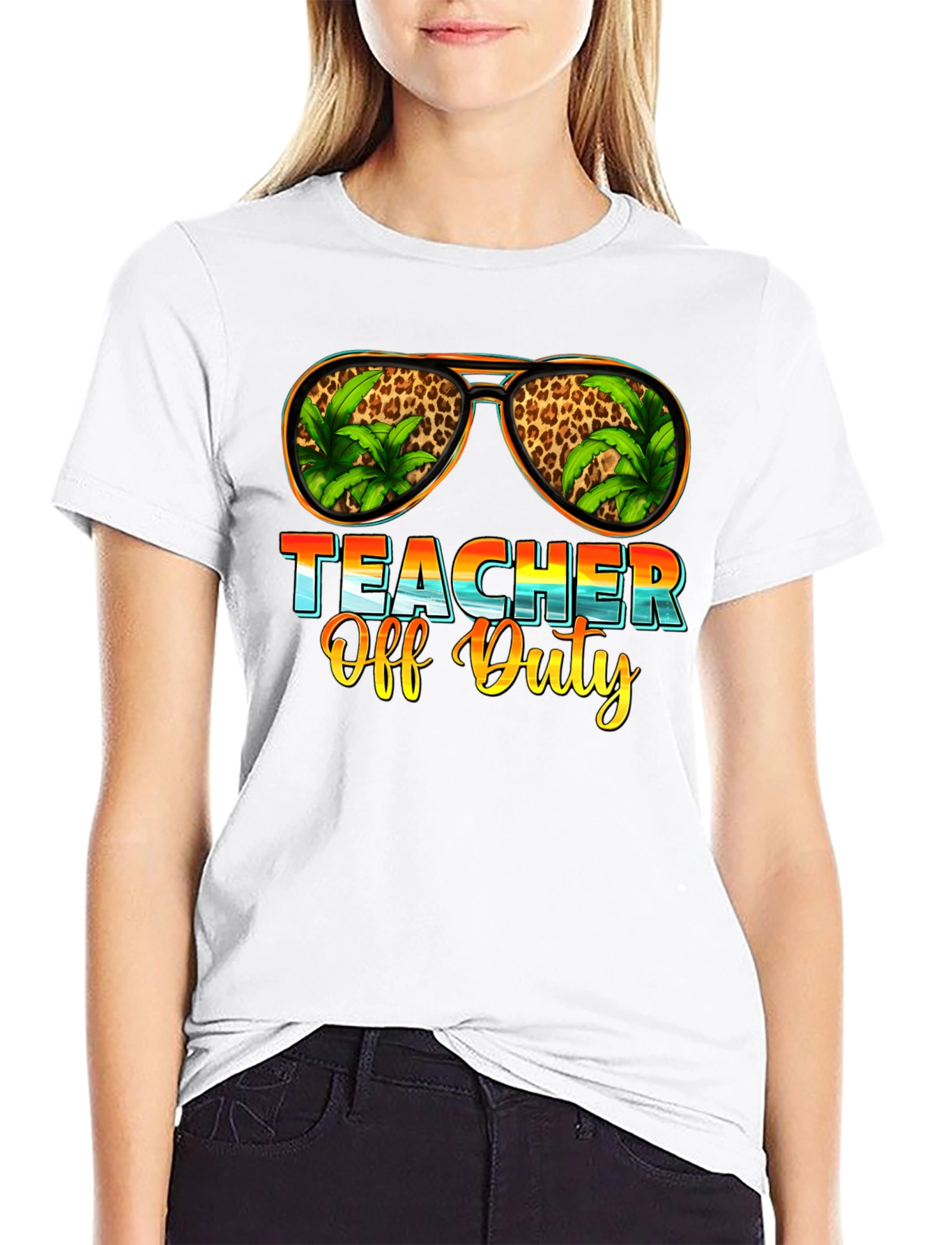 Teacher Off Duty T-Shirt - Summer Vacation Ready!