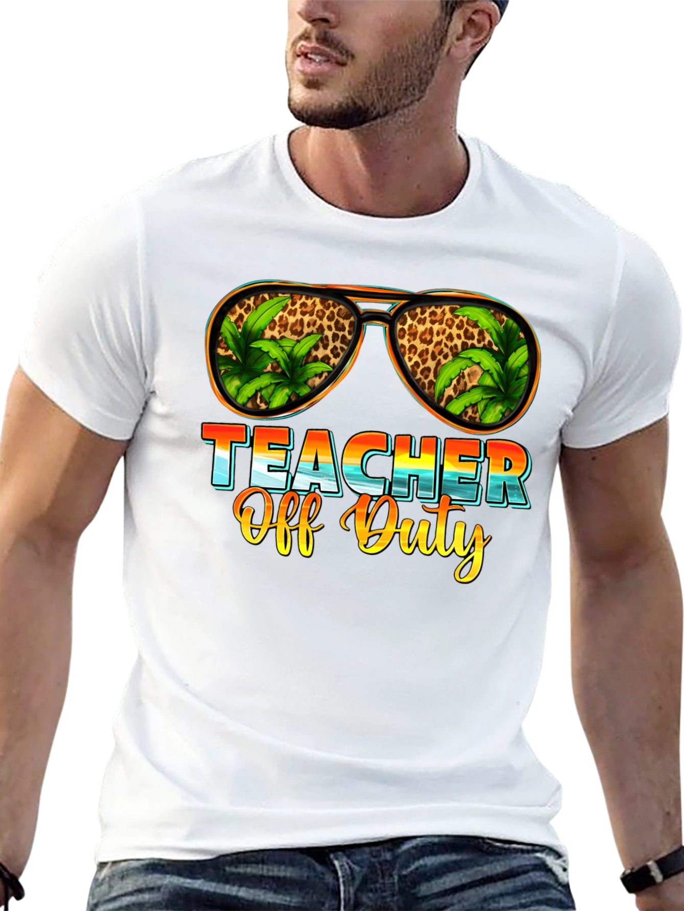 Teacher Off Duty T-Shirt - Summer Vacation Ready!