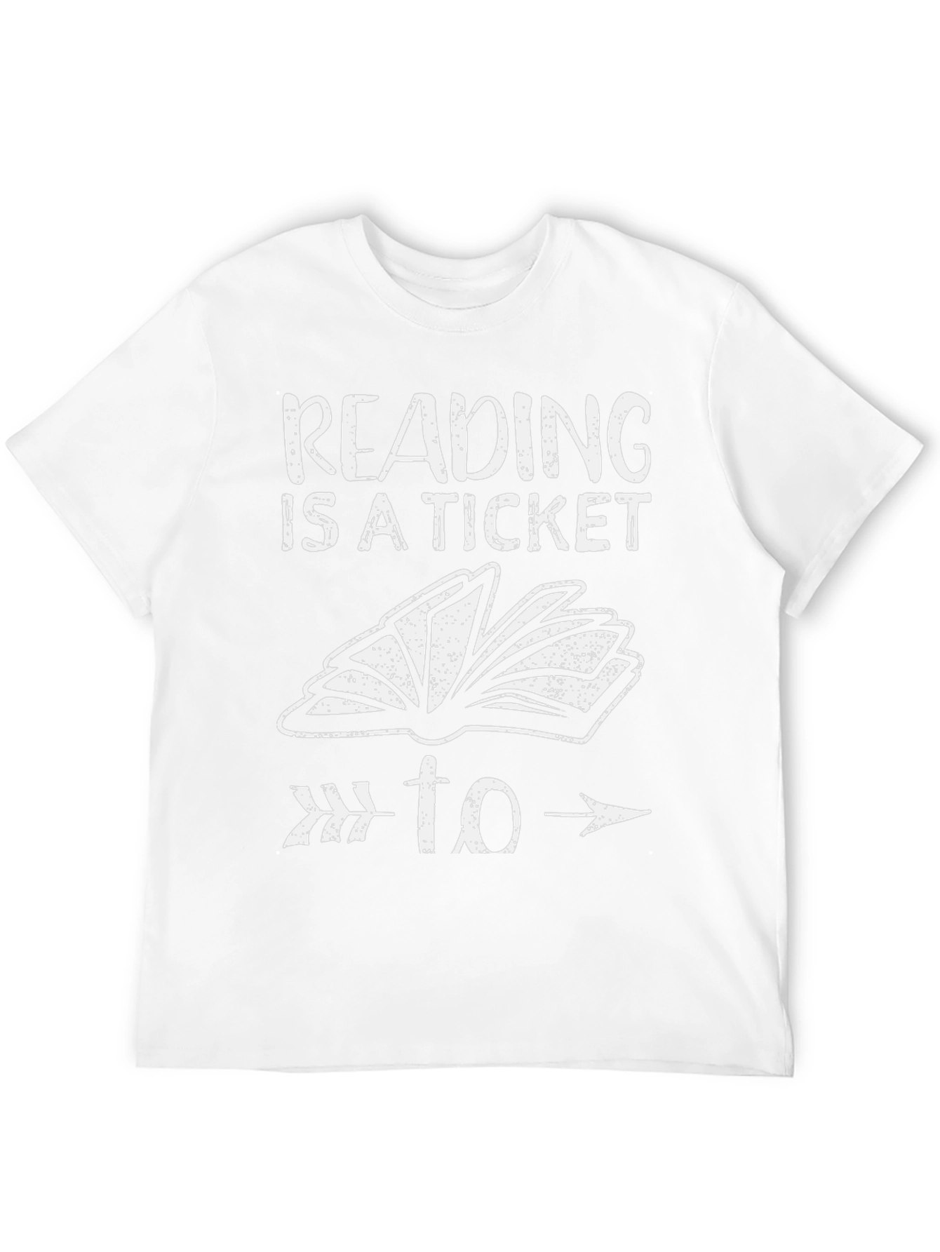 Reading is a Ticket T-Shirt - Book Lover Gift