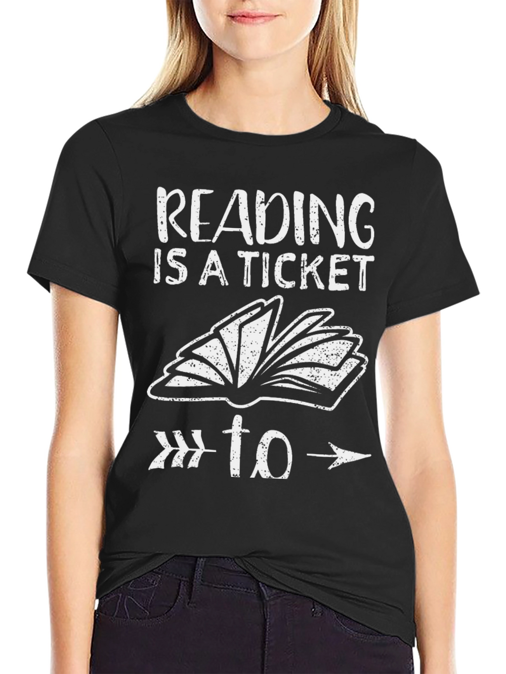 Reading is a Ticket T-Shirt - Book Lover Gift