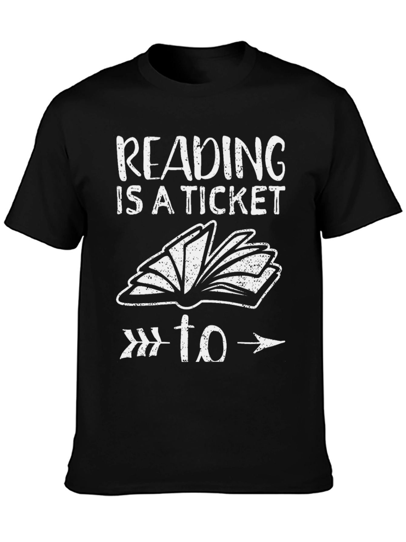 Reading is a Ticket T-Shirt - Book Lover Gift