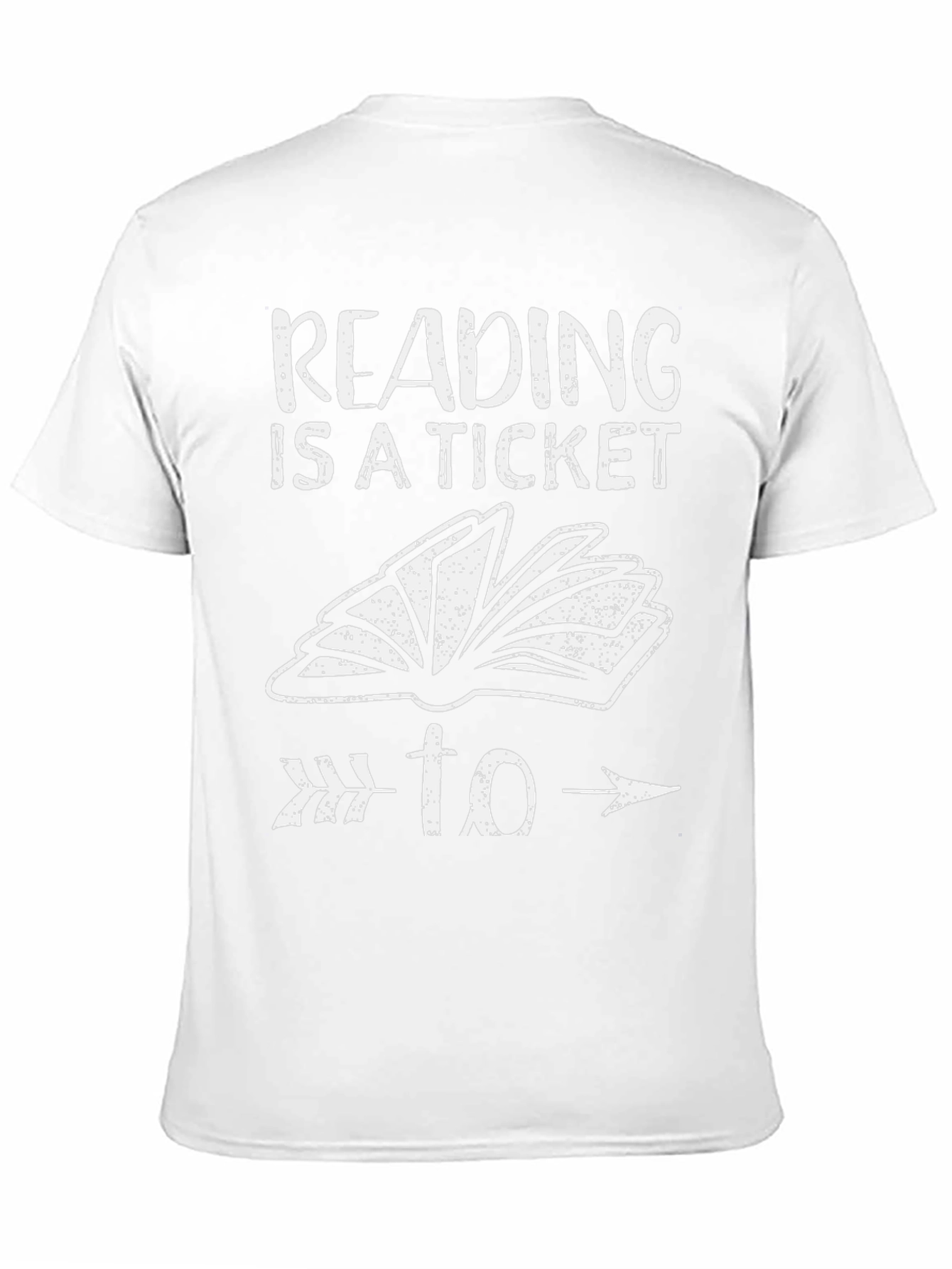Reading is a Ticket T-Shirt - Book Lover Gift