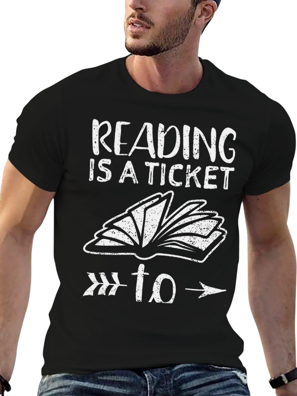 Reading is a Ticket T-Shirt - Book Lover Gift