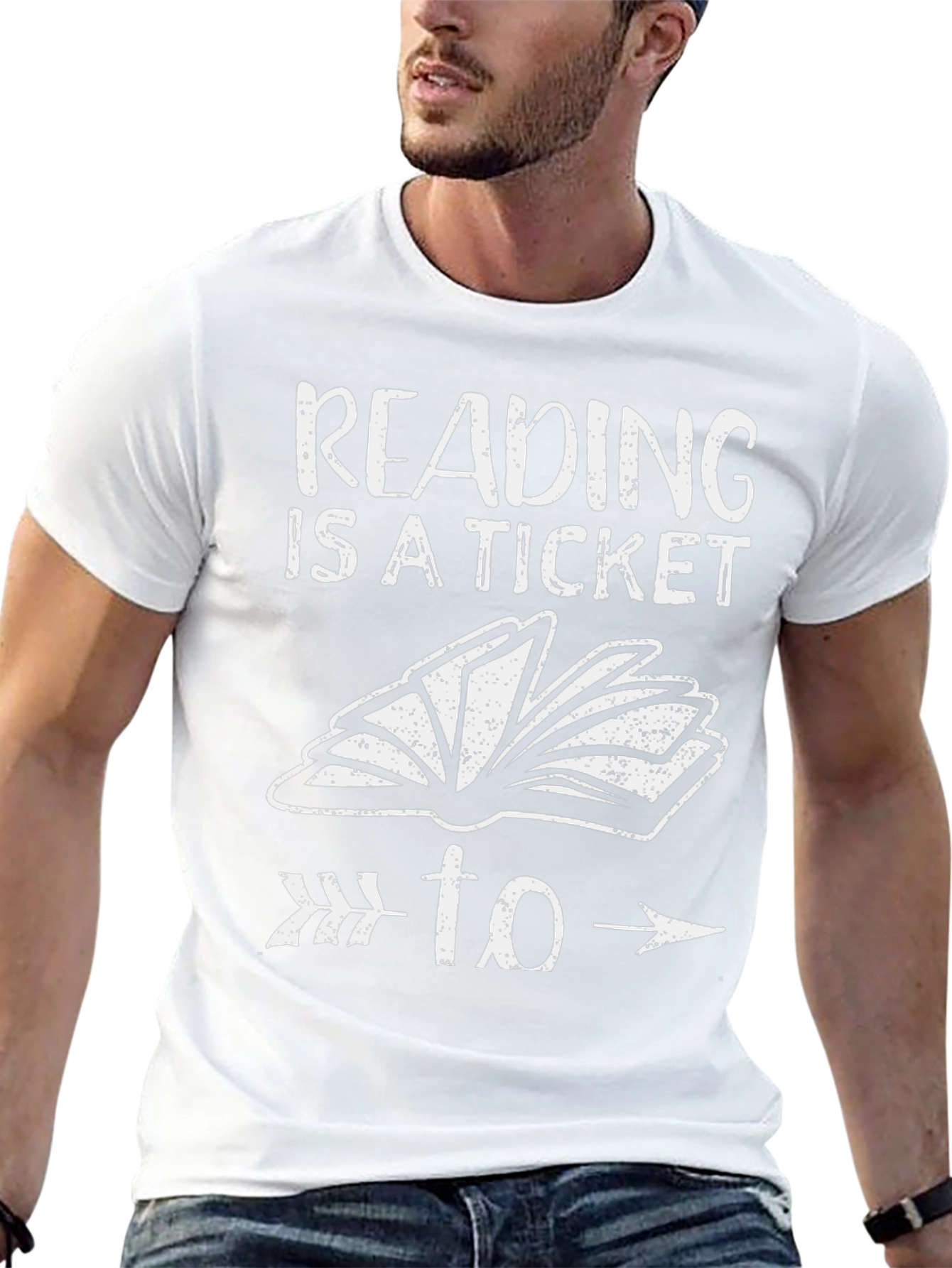 Reading is a Ticket T-Shirt - Book Lover Gift