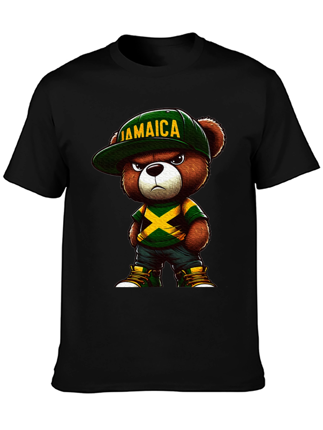 Jamaican Bear Graphic Tee