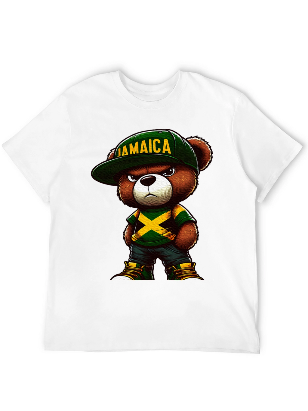 Jamaican Bear Graphic Tee