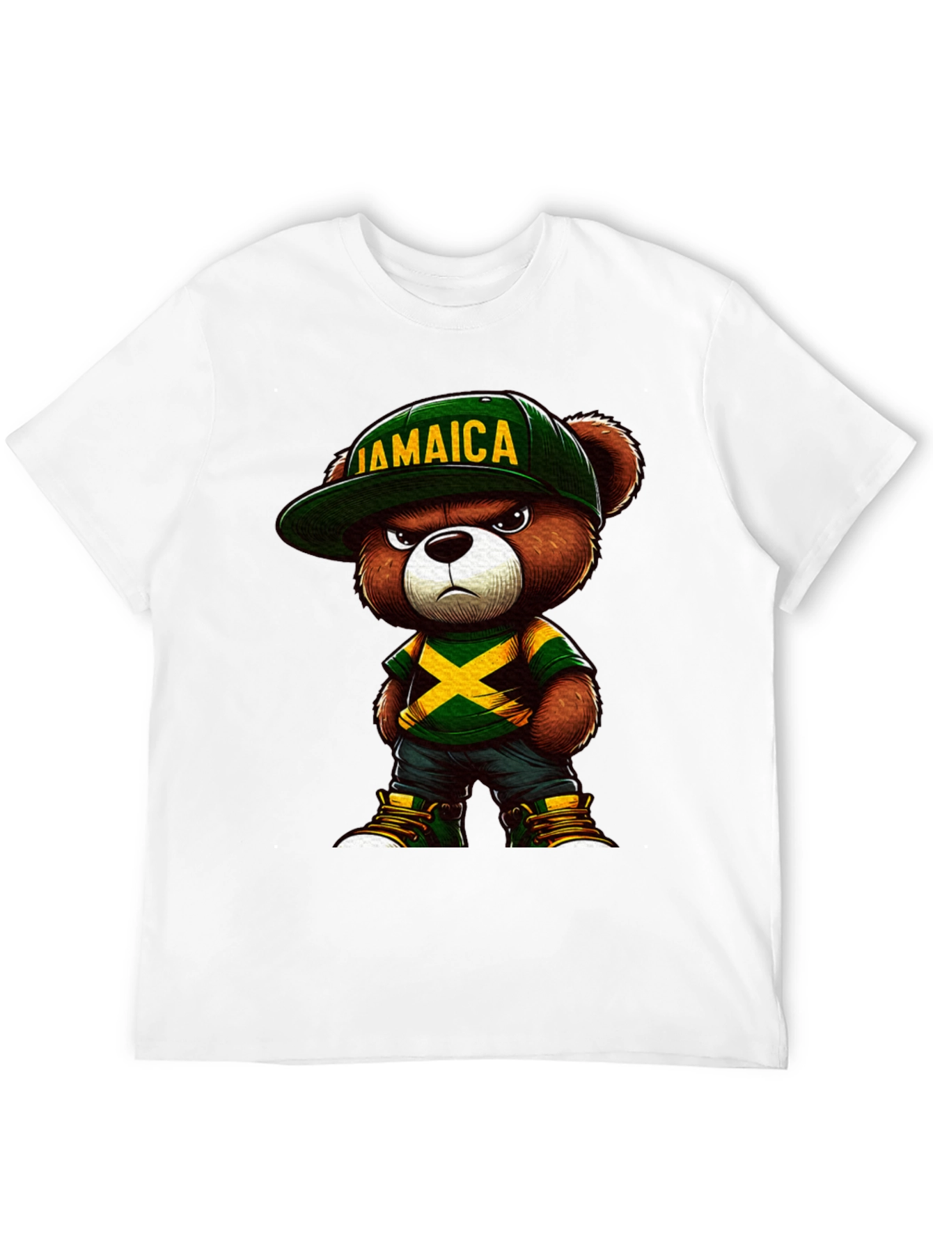Jamaican Bear Graphic Tee