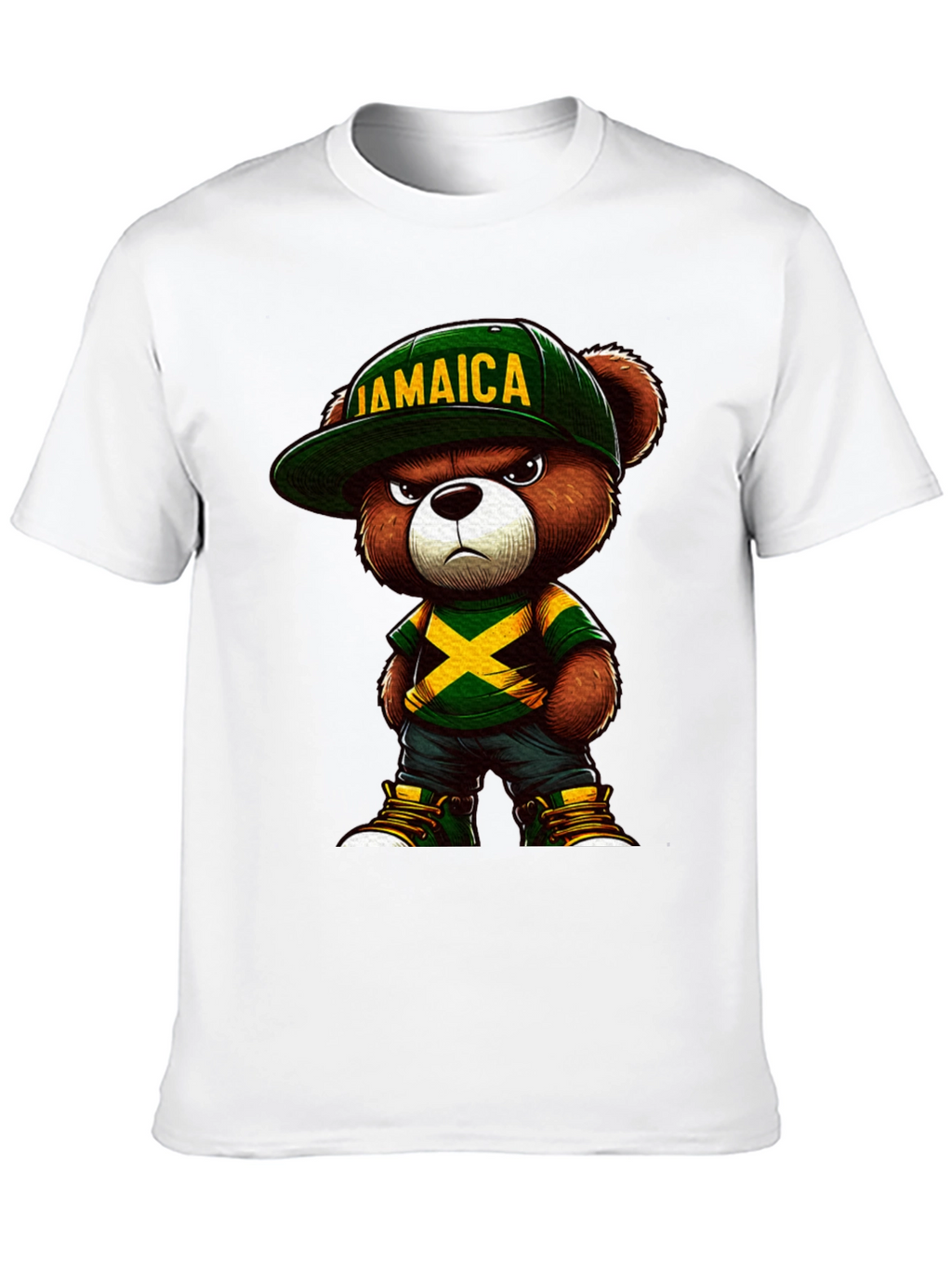 Jamaican Bear Graphic Tee