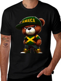 Jamaican Bear Graphic Tee