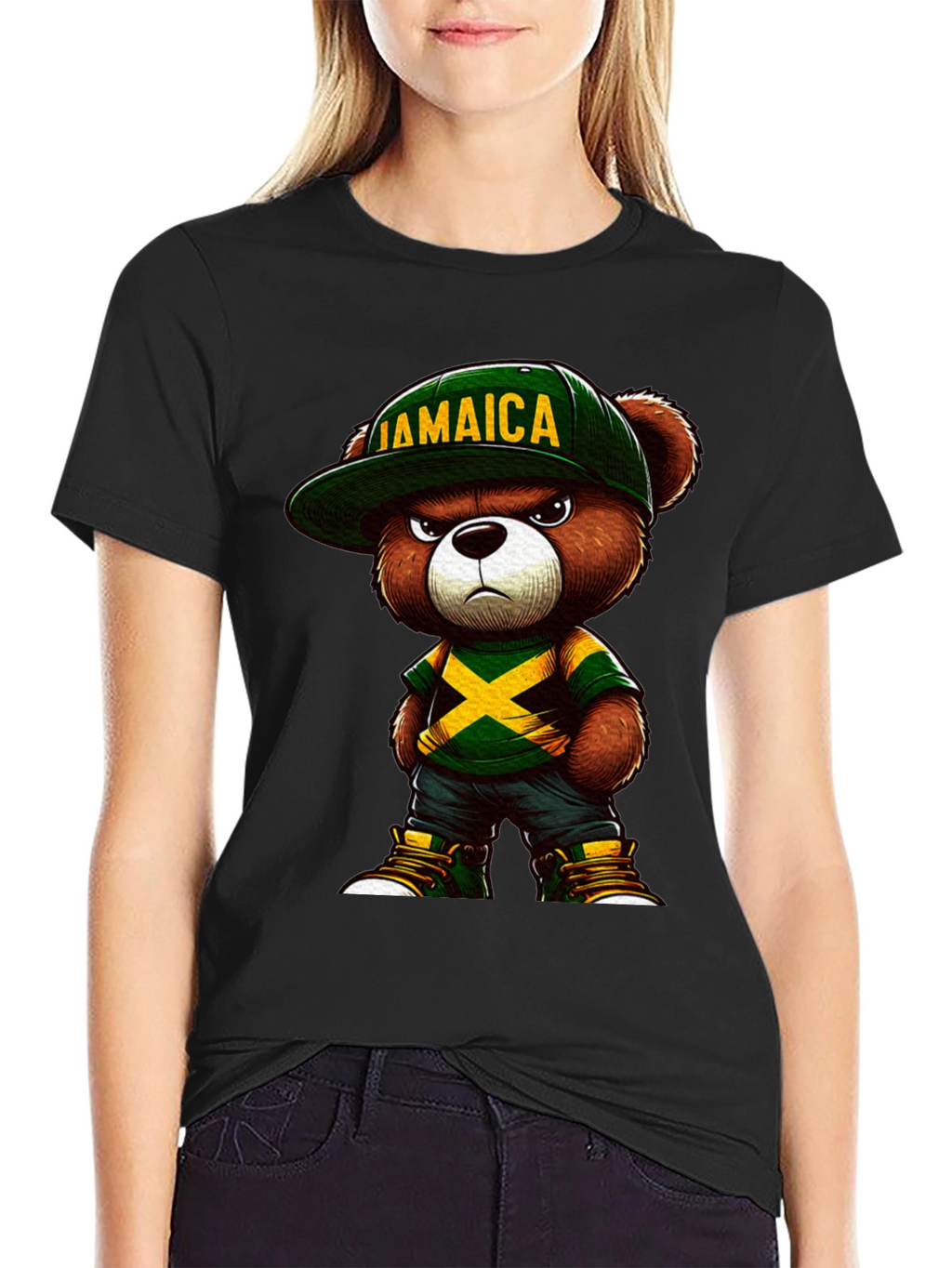 Jamaican Bear Graphic Tee