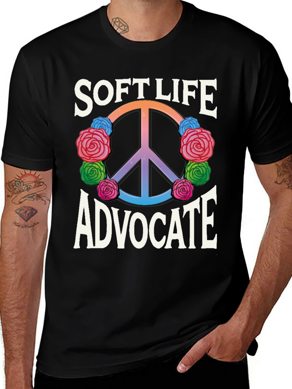 Soft Life Advocate Graphic Tee
