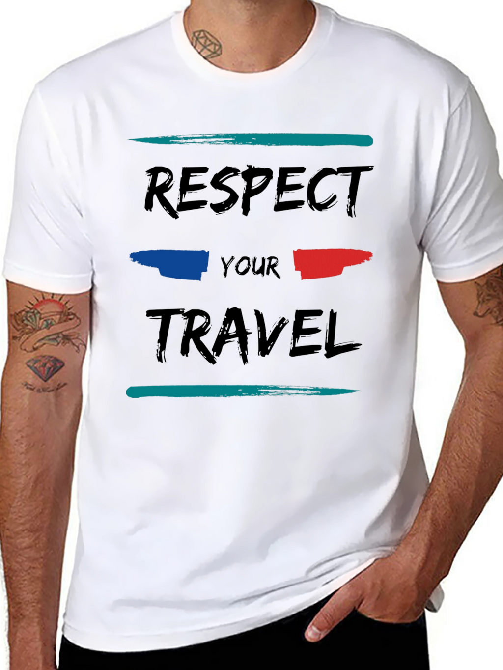 Respect Your Travel Graphic T-Shirt